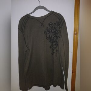 chalc green thermal long-sleeve